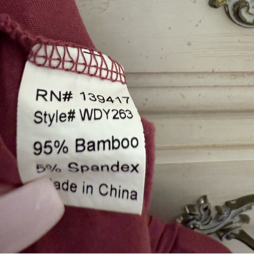 Soft Bamboo Relaxed Long Sleeve Dress - Picture 4 of 4
